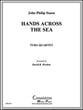 HANDS ACROSS THE SEA 2 Euphonium 2 Tuba QUARTET P.O.D. cover
